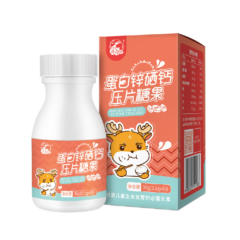 亦舒堂蛋白鋅硒鈣壓片糖果